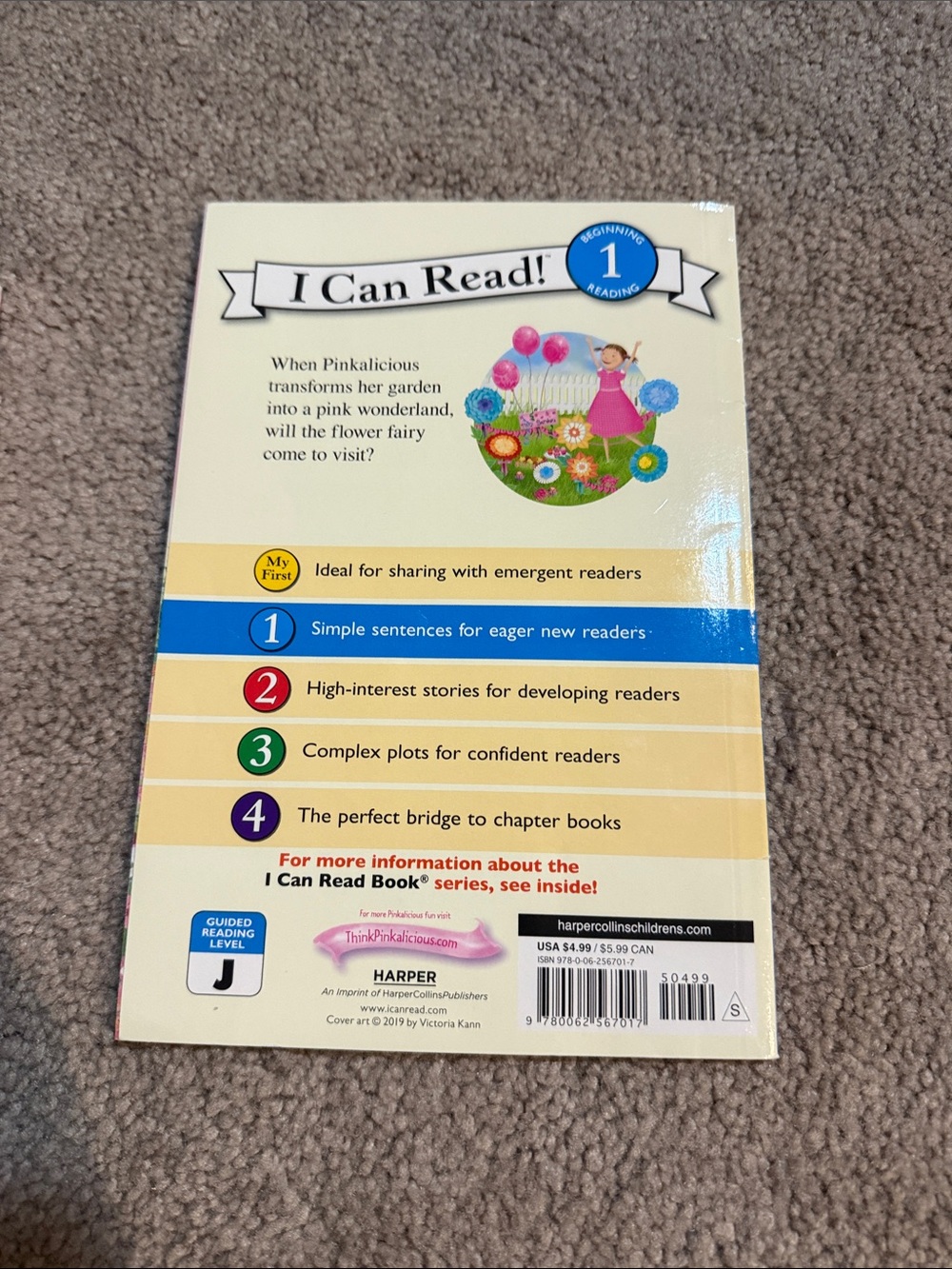 Pinkalicious Book Set - ABCs and The Flower Fairy 🌺 - Picture 5 of 7